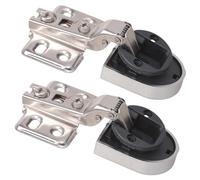 2Pcs Cold Rolled Steels Hydraulic Glass Door Hinges Display Cabinet Hinge Home Wine Cabinets Hardware Accessories Kitchen Cupboard Glass Door Hinge