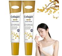 2Pcs Collagen Hand Cream for Women,Hydrating Moisturizing Working Hands Cream,Cracked Hands Repair Cream For Women,Hand Cre-am Set for Dry Skin Daily Care,Anti Aging Hand Cre-am With Collagen