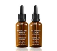 2PCS Collagen Serum Aging Serum with Peptide Complex - Anti Aging Face Cream with Hyaluronic Acid,Collagen Niacinamide Serum,Tightens The Skin and Reduces Wrinkles,Smoother Skin Complex
