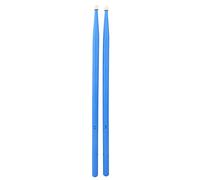 2Pcs Colorful Maple Wood Drum Stick Music Band Instrument Accessories (Blue)