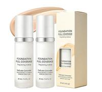 2Pcs Colour Changing Foundation for Mature Skin, Hydrating and Moisturizing, Colour Changing Foundation with Long-Lasting Coverage, Creating a Smooth Makeup Finish, 30ml