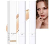2PCS Colour Changing Foundation Stick,Korean Skincare Foundation,2-in-1 Full Coverage Foun/dation,Skin Tint Cream Foun/dation,Concealer Stick,Long-Lasting Makeup,Lightweight Texture,Hydrating(Natural)
