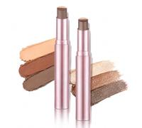 2Pcs Colour Gradient Eyeshadow Stick, Triple Tone Cream Eye Shadow