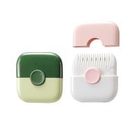 2Pcs Comfortable 2-in-1 Hair Trimmer Comb Practical Portable Hair Thinning Comb Mini Convenient Double Sided Hair Cutting Comb for Women Hair