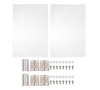 2pcs Commercial Popcorn Machine Door Panels Pvc Dual Door Replacement