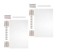 2pcs Commercial Popcorn Machine Door Panels PVC Left and Right Parts