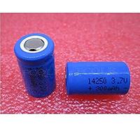 2pcs Compatible For Battery 14250 ER14250 LS14250 3.7V 300mah Rechargeable Lithium Battery 1/2 AA Li-ION Battery Leg Feet Foot