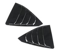 2PCS Compatible For Lexus ES350 ES300h 2018-2020 Carbon Fiber ABS Side Vent Window Scoop Louver Cover Trim Moulding Car Accessories(Carbon fiber ABS)