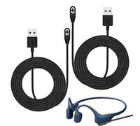 2Pcs Compatible for Shokz Charging Cable,Stable Performance Magnetic USB Charger Cord Compatible for Aftershokz Aeropex AS800,Shokz OpenRun Pro,OpenRun,OpenRun Mini,OpenComm Bone Conduction Headphones