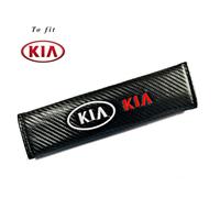 2PCS Compatible with Kia Car SeatBelt Pad Cover Shoulder Safety Strap Carbon Fibre