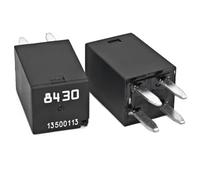 2PCS Compatible With V&a&u&xh&a&ll O&p&e&l C&he&v&ro&&&t /05-16 4-Pin Black Relay G&M #13500113 8430