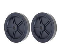 2Pcs Compressor Wheel Rollers Engineering Quiet NonOil Design Enhances Workspaces Maneuverability Quiet Mobility Air Compressor Accessories