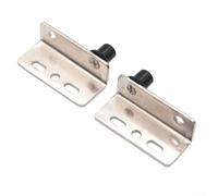 2pcs Concealed Pivot Hinges for Door and Cabinet Installation with Bushing