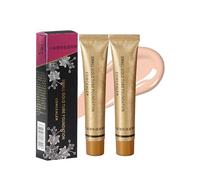 2PCS Concealer Full Coverage Tattoo Cover Up,High Coverage Waterproof Concealers for Bruises Vines Body Makeup,Lasting Perfection Concealers & Correctors, Camo Concealer for Mature Skin(Natural Glow)