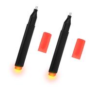 2pcs Conductivity Test Pen, Continuity Tester for Grounding Mats Sheets Pads Pillowcases Blankets & Wristbands Conductive Electric Pen with Instant Results Ensuring Effective Earthing Connection