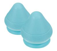 2pcs Cone Shaped TPE Massage Ball for Back and Waist Tension Relief | Suction Design, Multifunctional Use for Home and Travel, Helps Ease Muscle Fatigue and Trigger Points