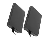 2Pcs Console Internal Hard Drive Enclosure for 360 Slim Replacement HDD Case Shell (Not Inclube Hard Disk)