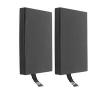 2Pcs Console Internal Hard Drive Enclosure for XBOX 360 Slim Replacement HDD Case - Premium Plastic Lightweight Easy to Install Fits 20GB 60GB 120GB 250GB 500GB Ultra Drives Disk N
