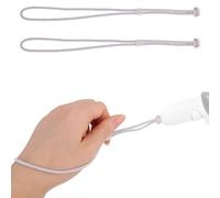 2pcs Controller Wrist Straps for Oculus Quest 3, White Adjustable Controller Hand Lanyards Easy to Attach VR Accessories for Oculus Quest 3s