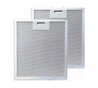 2PCS Cooker Hood, Cooker Hood Grease 305 x 267mm, 5-Layer Aluminum Mesh Hood Vent Filter, Mesh Extractor Vent Filter Range Hood Grease