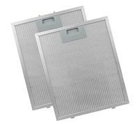 2Pcs Cooker Hood Filter Metal Hood Grease Filter 300x250x8mm 5-Layer Aluminum Universal Extractor Fan Filter Mesh Hood Vent Filter for Many Brands Cooker Hoods