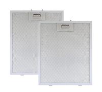 2Pcs Cooker Hood Filter Metal Hood Grease Filter 300X250X9mm 5-Layer Aluminum Universal Extractor Fan Filter Mesh Hood Vent Filter for Brand Cooker Hoods