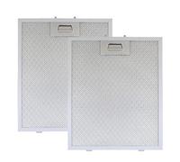 2Pcs Cooker Hood Filter Metal Hood Grease Filter 300X250X9mm 5-Layer Aluminum Universal Extractor Fan Filter Mesh Hood Vent Filter for Brand Cooker Hoods