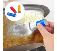 2PCS Cookware Cleaning Stick for Rust Stain Removal Scrubbing Brush Tool Pots Pans Kitchen Surface Cleaning Random Color