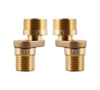 2Pcs Copper Angled Curved Foot Replacement Thickened Angles Shower Faucet Adapter Home Bathroom Hardware Rotating Eccentric Screw Corner