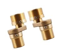 2Pcs Copper Angled Curved Foot Thickened Angles Adjustment Shower Faucet Adapter Eccentric Screw Corner Replacement Parts Wall Mounted Shower Faucet Adapter