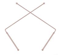 2Pcs Copper Dowsing Rods, 99.9% Solid Copper and Brass Dowsing Rods, Detect Gold, Water, Ghost-Hunting or Yes/No Questions