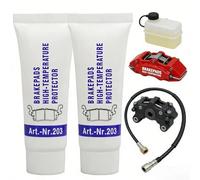 2PCS Copper Grease, High Temperature Brake Silicone Grease, Dielectric Greases for Copper & Brake Caliper, Silicone Greases for O-Rings, Automotive Maintenance, Slider Pin Lubricant