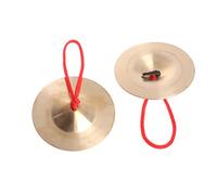 2Pcs Copper Hand Percussion Orff Instruments For Child Kids Preschool Early Educational Buddhist Chimes Copper