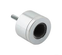 2PCS Copper Pipe Cleaner Brush Set 15mm & 22mm for Electric Drill, Metal Tube Deburring Tool with Hex Shank for Plumbing Welding Prep(22MM)