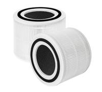 2PCS Core 300-RF Replacement H13 True HEPA Filter .Compatible With LEVOIT Core 300 And Core 300S. Air Purifier White
