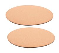 2pcs Cork Plant Tray Pad for Flower Pots and Home Surfaces