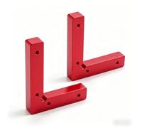 2PCS Corner Clamp for Woodworking, L Shape 90 Degree Right Angle Clamp Positioning Squares Woodworking Tools for Frame, Box, Drawer, Cabinets