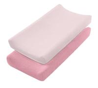 2Pcs Cotton Fitted Sheets for Baby Strollers Cot Newborns Touch Massaging Table Sleeve Nursery Essential Diaper Pad Sleeve