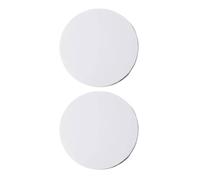 2pcs Cotton Stretched Canvas for Artists, 30cm Oil Painting Practice | White Surface, Internal Wood Frame, Lightweight Portable Board, for Home Art and Outdoors Use
