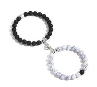 2pcs Couple Bracelets,Matching Mutual Attraction Relationship Bracelets Love Romantic Jewelry for Christmas, Birthdays, Valentine's Day, Anniversaries to give to Him/Her or a Close Friend.