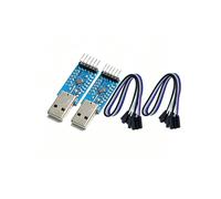 2pcs CP2104 USB 2.0 to TTL UART Module Serial Converter STC Programmer Adapter Board Replace CP2102 for Serial Debugging