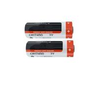 2PCS CR17450 Lithium Manganese Battery 3V Water Meter Flow Meter PLC Battery