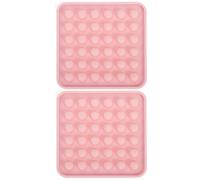 2pcs Creative Mini Round Ice Cube Mold Tray with Lid Silicone DIY Home