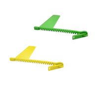 2PCS Creative Zipper Shaped Bookmark for Fun Reading, Playful Book Markers for Daily Study, Practical Book Accessories with Cute Design, Functional Bookmarks and Personalised Bookmark for Readers