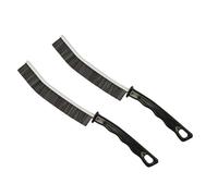 2pcs Crevice Cleaning Brush Kitchen Bathroom Sink Toilet Tile Groove Gap Cleaning Brush, Narrow Crevice Cleaner Brush Cleaning Tool for Home Door Window Groove Thin Crevice Cleaning UK