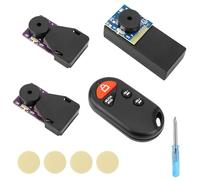 2pcs Cricket Noise Makers and Remote Control Annoying Noise Machine, 16 Sounds Beeping Makers Prank Device Hidden Prank Stuff for Gag Joke Gift Party Office Home School Car (Purple, Blue)