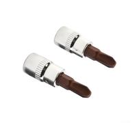2PCS Cross Head Bit Set PH3 PZ3 1/4 Drive Alloy Steel(PZ3) | Chrome vanadium steel, induction hardened, rust resistant coating, 6.3mm shank, precise fit