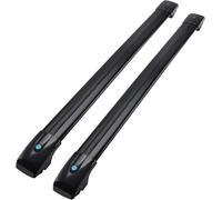 2PCs Crossbars Cross Bars Roof Racks Fits Compatible With Mini Cooper Countryman F60 2017-2024 With Rails(Black)