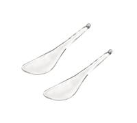 2pcs Crystal Massage Stick for Face and Back, White Beeswax Board | Traditional Scraping Tool, Skin Appearance, Reduce Dark Circles and Puffiness, Massage Use