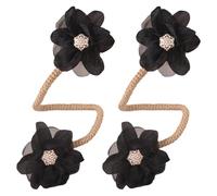 2pcs Curtain Management Band Flexible Positional for Neat Appearance Flexible Curtain Tie Backs